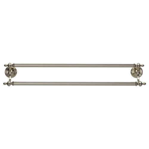 Brizo 692585-PNCO Charlotte~ 24" Double Towel Bar Cocoa Bronze/Polished Nickel