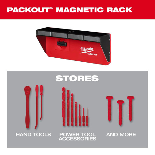 Milwaukee PACKOUT Magnetic Rack - 48-22-8346