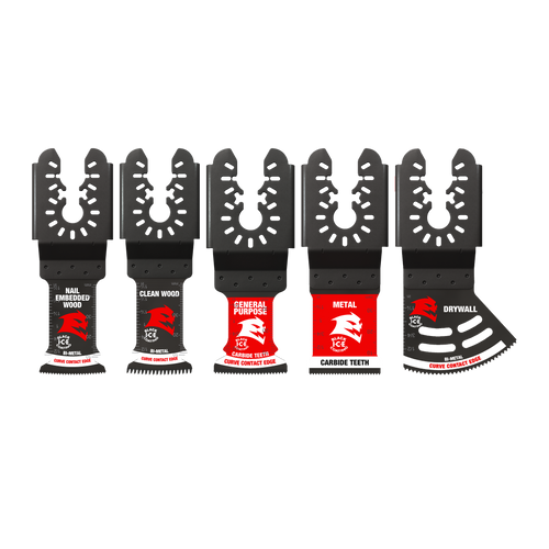 Diablo 5 Piece Universal Fit General Purpose Oscillating Blade Set - DOU5S - 10 Pack