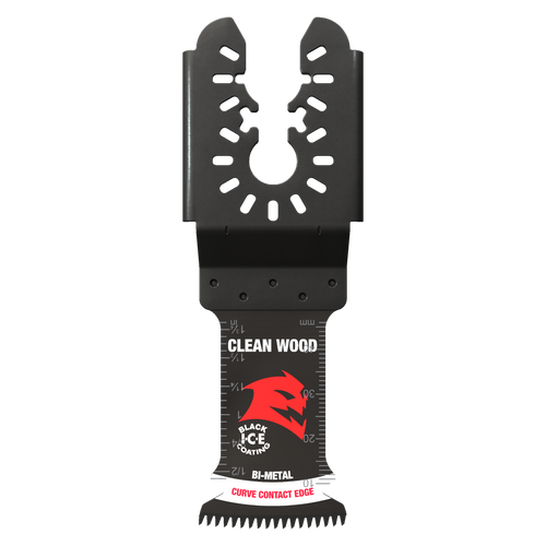 Diablo DOU125JBW10 1-1/4 in. Universal Fit Bi-Metal Oscillating Blade for Clean Wood - 10 Pack
