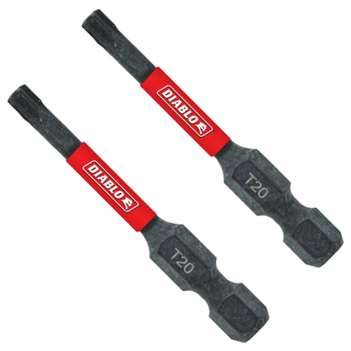 Diablo DT202P100 2 in. #20 Torx Drive Bits (100-Pack) - 2 Pack
