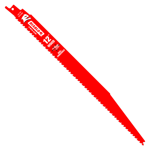 Diablo DS1212BW15 12 in. Bi-Metal Recip Blade for Nail-Embedded Wood (15-Pack) - 2 Pack