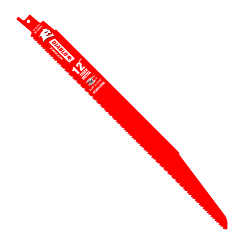 Diablo DS1208BFD25 12 in. Bi-Metal Recip Blade for Thick Metal/Demolition (3/16 in. to 9/16 in.) (25-Pack) - 2 Pack