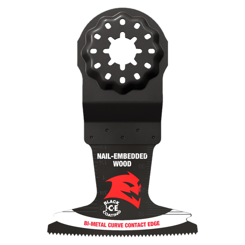 Diablo DOS250BW10 2-1/2 in. Starlock Bi-Metal Oscillating Blade for Nail-Embedded Wood - 5 Pack