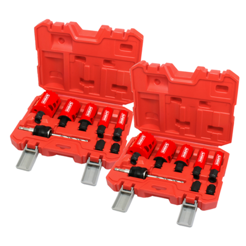 Diablo DHS09SGP 9 pc General Purpose Bi-Metal Hole Saw Set - 2 Pack