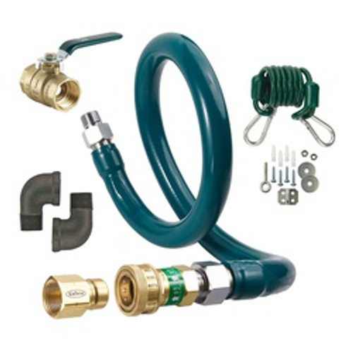 Krowne 1/2-in X 24-in Complete Gas Hose Connector Kit - M5024K