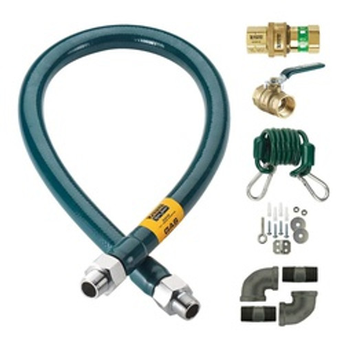 Krowne Complete Gas Hose Connector Kit For Canada (36-in, 3/4-in Inside Diameter) - C7536K