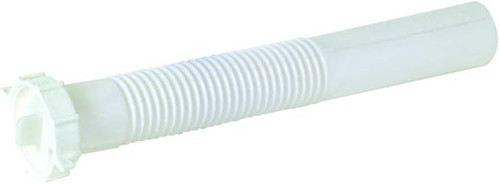 Eastman 35315 Flexible Tailpiece 1-1/2 Inch x 12 Inch White