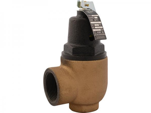 Cash Acme 19499-0030 Pressure Relief 1 x 1-1/4 Inch Brass