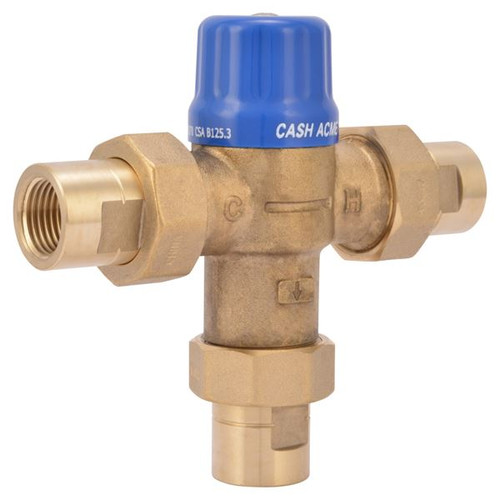 Cash Acme 25523 Mixing 3/4 Inch NPT Brass