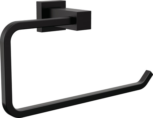 Delta Velum Towel Ring in Matte Black - IAO20846-BL