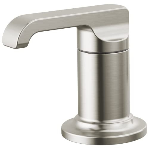 Delta Tetra Roman Tub Handles - Lever in Lumicoat Stainless - H588SS-PR