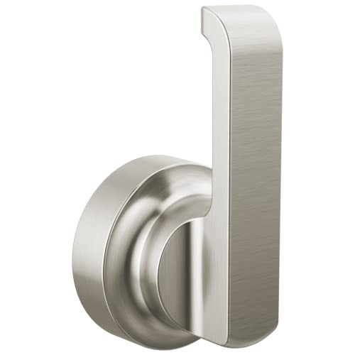 Delta Tetra Floor Mount Tub Filler Handle - Lever in Lumicoat Stainless - H589SS-PR