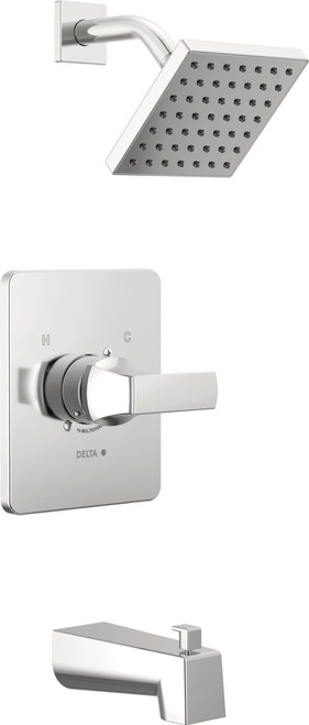 Delta Velum Monitor Series Tub & Shower in Chrome - T14437