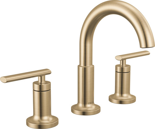 Delta Altado Two Handle Widespread Bathroom Faucet in Champagne Bronze - 35442-CZMPU-DST