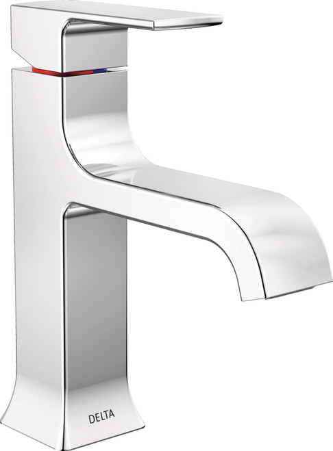 Delta Velum Single Handle Bathroom Faucet in Chrome - 539-MPU-DST
