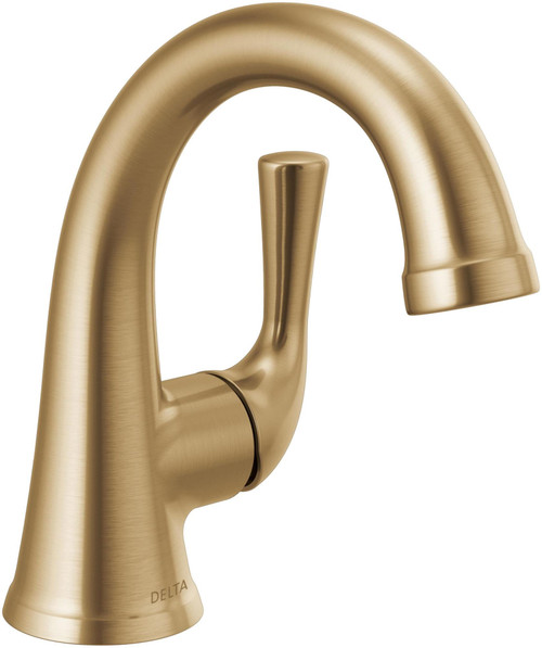 Delta Kayra Single Handle Bathroom Faucet in Champagne Bronze - 533LF-CZMPU