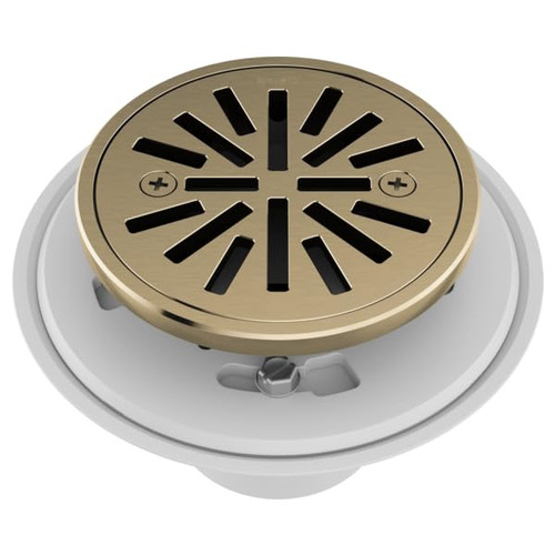 Brizo Tile-In Round Shower Drain in Luxe Gold - BT061414-GL
