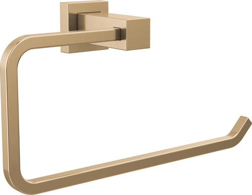 Delta Velum Towel Ring in Champagne Bronze - IAO20846-CZ