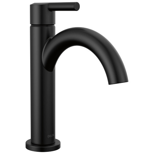 Delta Nicoli Single Handle Bathroom Faucet in Matte Black - 15749LF-BL