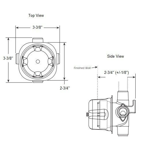 Brizo R60700 Diverter Rough