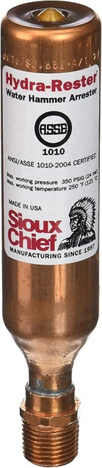 Sioux Chief 652-A Water Hammer Arrester 1/2 Inch MIP