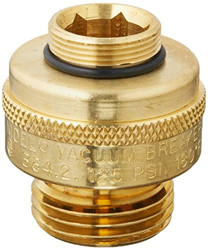 Woodford Brass Vacuum Breaker for Outdoor Faucets in Brass - 34HF-BR