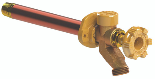 Woodford 4-Inch Freezeless Anti-Siphon Wall Faucet for Residential Irrigation - 17CP-4-MH
