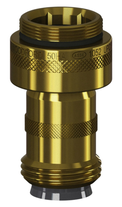 Woodford Brass Hose Adapter for Outdoor Faucets in Brass - 50HA-BR
