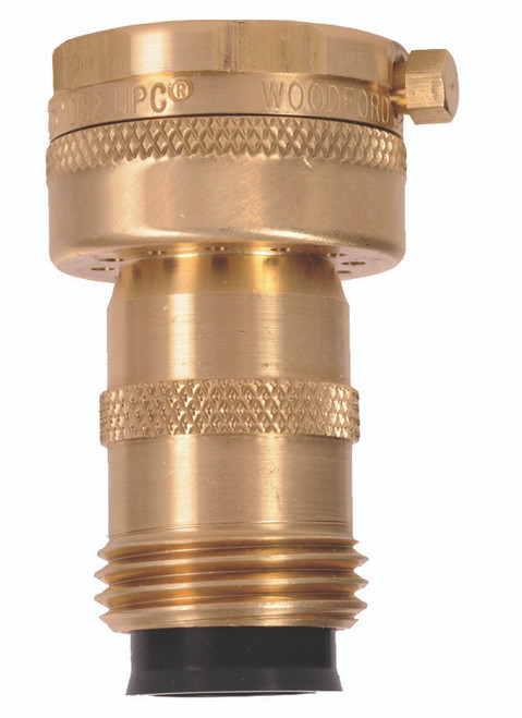 Woodford 50H-BR Double Check Vacuum Breaker Anti-Siphon Brass