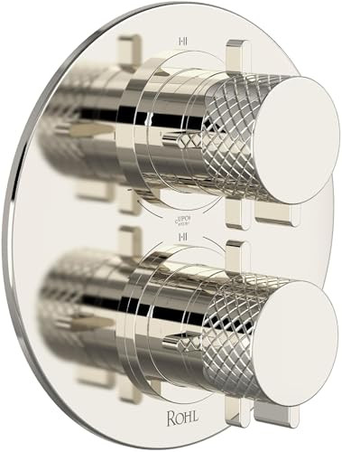 Rohl Tenerife 3/4" Therm & Pressure Balance Trim With 6 Functions in Polished Nickel - TTE46W1LMPN