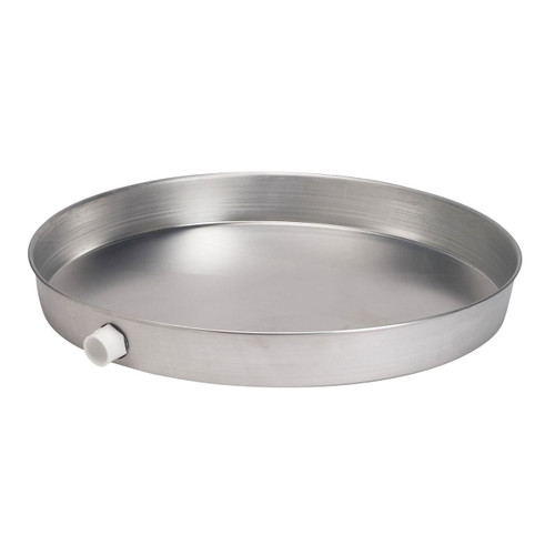 Oatey 28" Bulk Aluminum Water Heater Pan w/ 1-1/2" PVC Fitting - 34103 - 10 pack Oatey 28" Bulk Aluminum Water Heater Pan w/ 1-1/2" PVC Fitting - 34103 - 10 pack