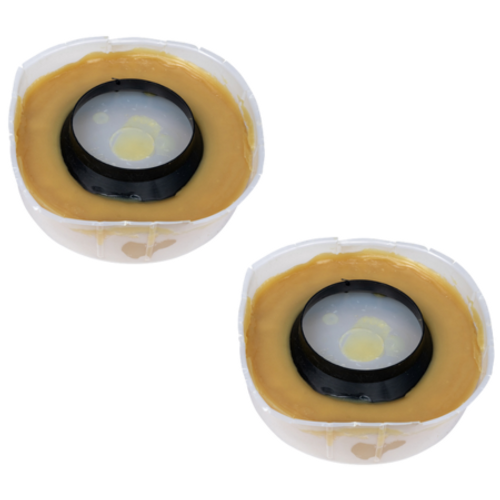Oatey Harvey No-Seep 10 Toilet Gasket Wax Ring With Bolts - 1109-N - 2 pack
