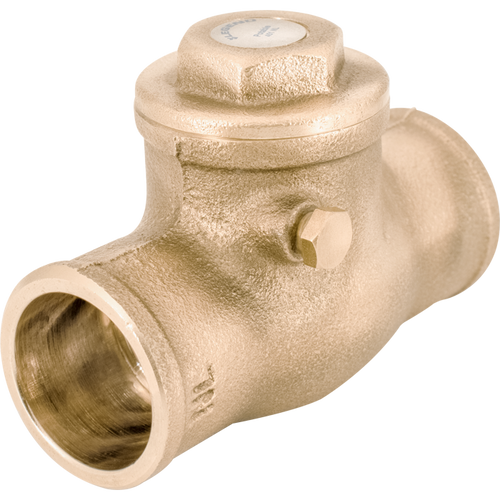 Legend Valve 1/2" S-451 No Lead Swing Check Valve in Brass - 105-203NL