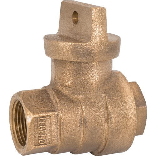 Legend Valve 314-255NL Curb Stop 1 Inch FNPT Bronze