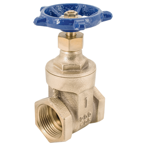 Legend Valve 104-709NL Gate Valve 2-1/2 Inch FNPT Brass