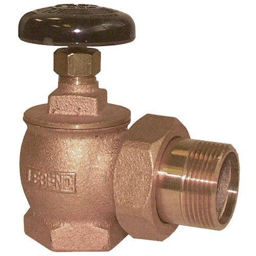 Legend Valve 110-147 Steam Radiator Valve 3/4 Inch FNPT Yellow Brass