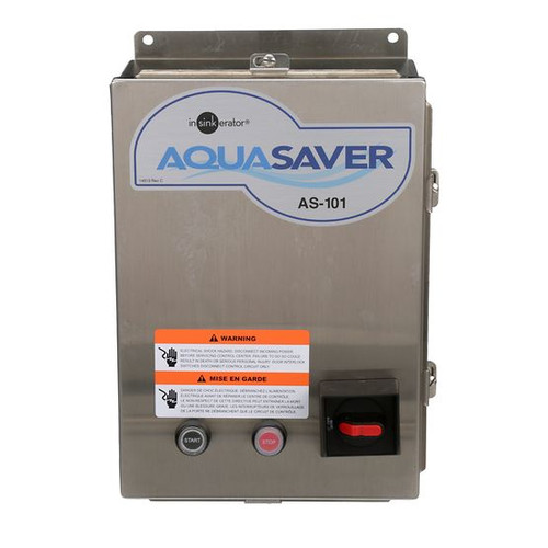 InSinkErator Aqua Saver AS101K-5 Control System For InSinkErator Foodservice Disposers in Stainless Steel - AS101K-5