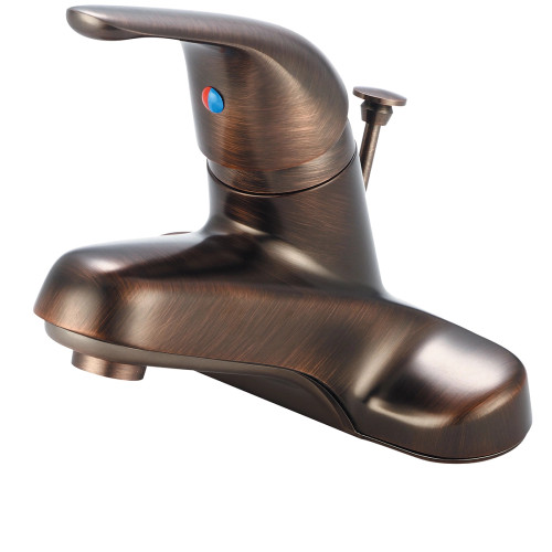 Olympia Faucets Elite 1.2 GPM Single Hole Bathroom Faucet with Pop-Up Drain in Oil Rubbed Bronze - L-6160-ORB