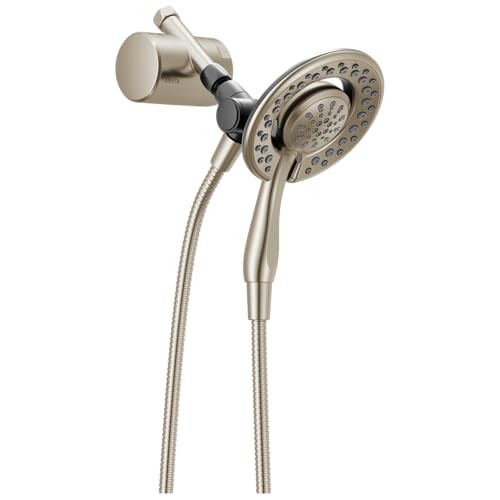 Delta Clarifi Shower Filter Attachment with 4-Setting In2ition in Spotshield Brushed Nickel - 7SF110BSN