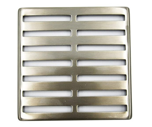 Mountain Plumbing Select Series Shower Drains - Lines Shower Grid in Matte Black - MT608/MB Mountain Plumbing Select Series Shower Drains - Lines Shower Grid in Matte Black - MT608/MB