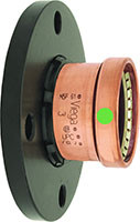 Viega ProPress 2-1/2" Flange x Press Adapter Flange in Copper - 20853