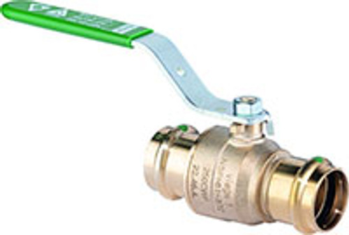 Viega ProPress 3/4" Press x Press Ball Valve with Locking Lever in Bronze - 79925