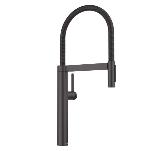Blanco Pull-Down Semi-Pro Kitchen Faucet 1.5 GPM in Matte Black - 527474 Blanco Pull-Down Semi-Pro Kitchen Faucet 1.5 GPM in Matte Black - 527474