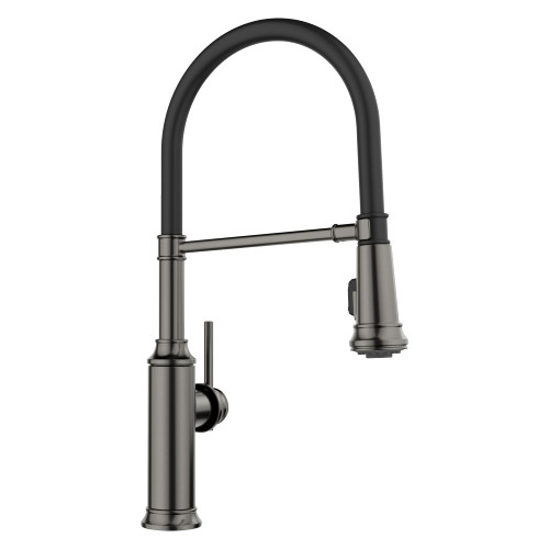 Blanco Semi-Pro Faucet 1.5?GPM in Satin Dark Steel - 443264 Blanco Semi-Pro Faucet 1.5?GPM in Satin Dark Steel - 443264