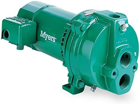Myers Pumps 3/4 - HP Deep Well Jet Pump, 110-ft Head, Ideal for Well Water Applications in Cast Iron - HJ75D