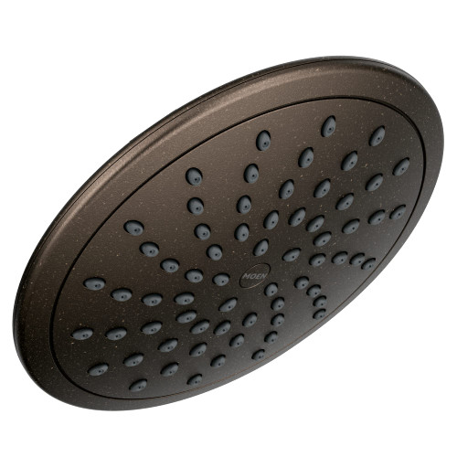 Moen 8 Inch Rain Shower Head in Oil Rubbed Bronze - 6345ORB