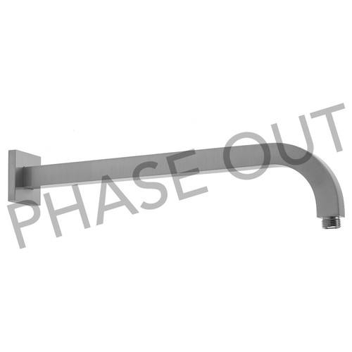 Jaclo 16" 90 Square Rounded Showerarm & Escutcheon in Polished Chrome - 8075-PCH