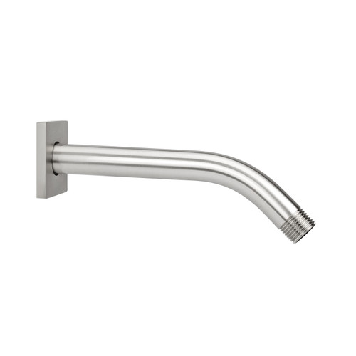 Jaclo 8" 45 Brass Showerarm with Square Escutcheon in Satin Nickel - 8032-E7-SN