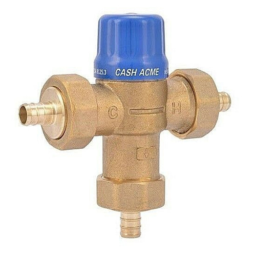 Cash Acme HG110-D 1/2 in Thermostatic Mixing Valve with Barb Connections 24506